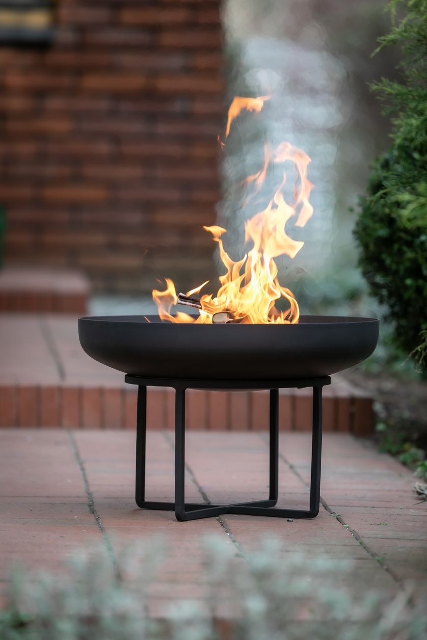Feuerschale RONNY Schwarz