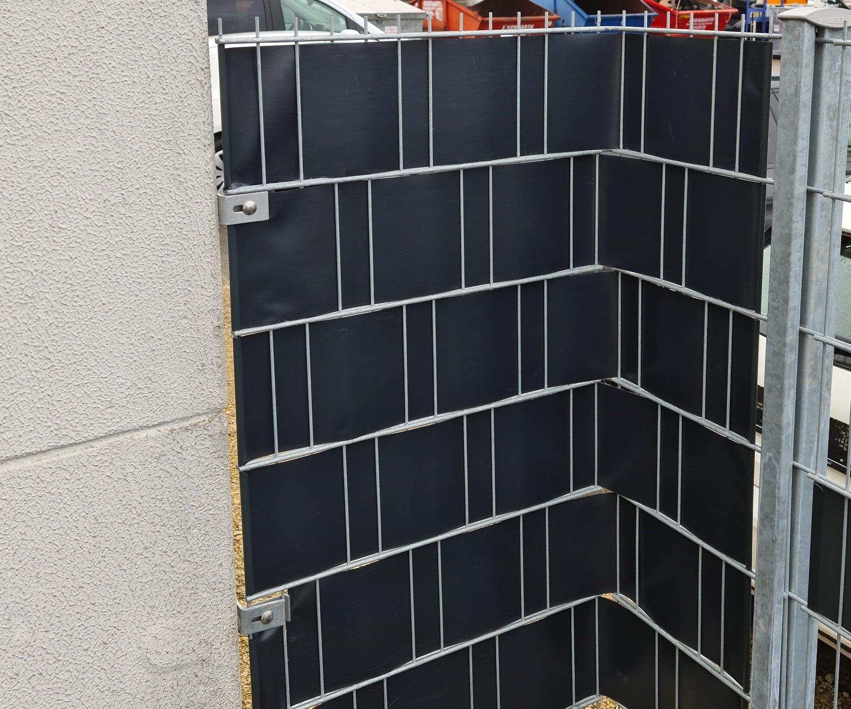 Sichtschutzstreifen PVC Anthrazit (3,5m)