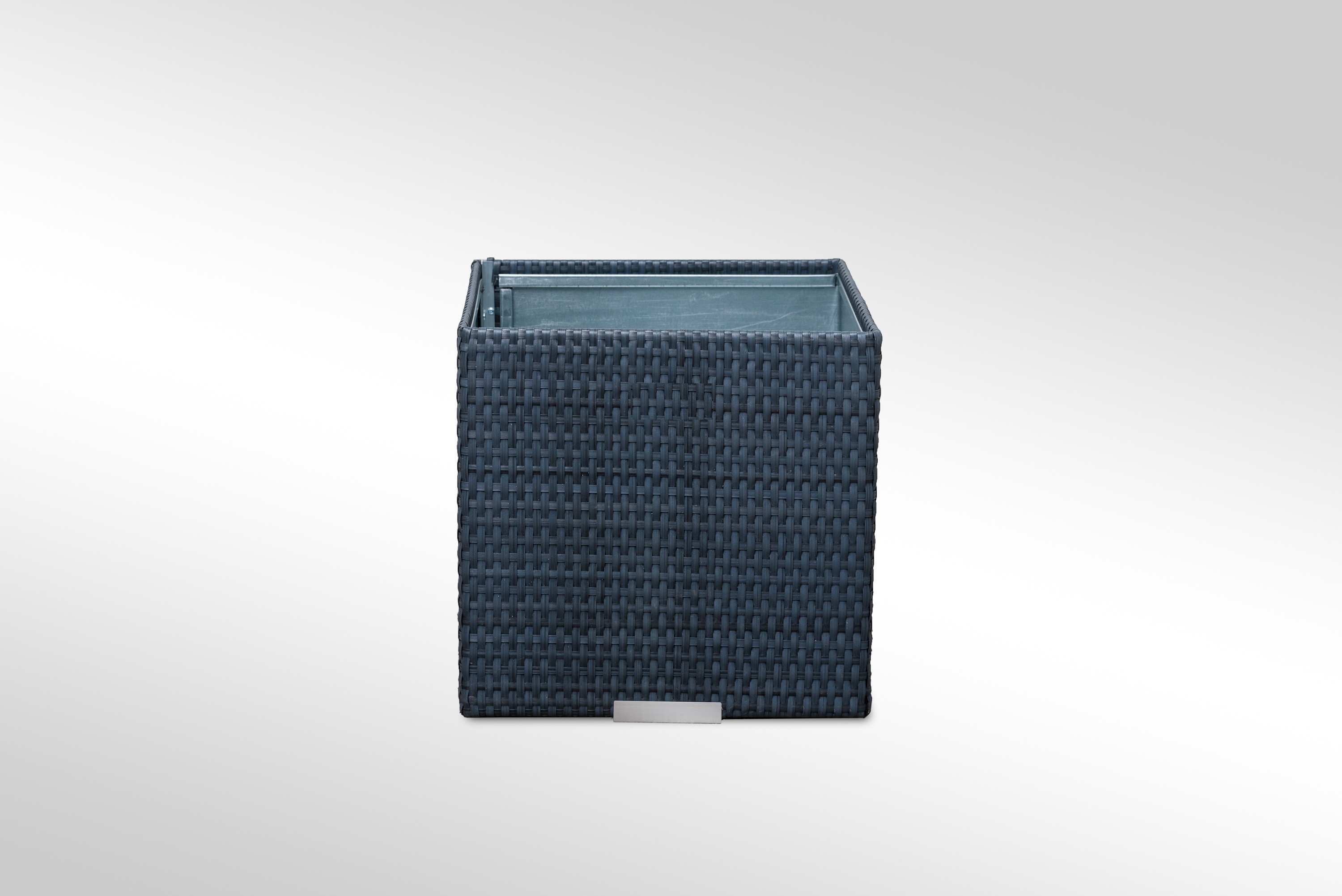 Rattan Pflanzkübel 46 x 46 x 46 cm