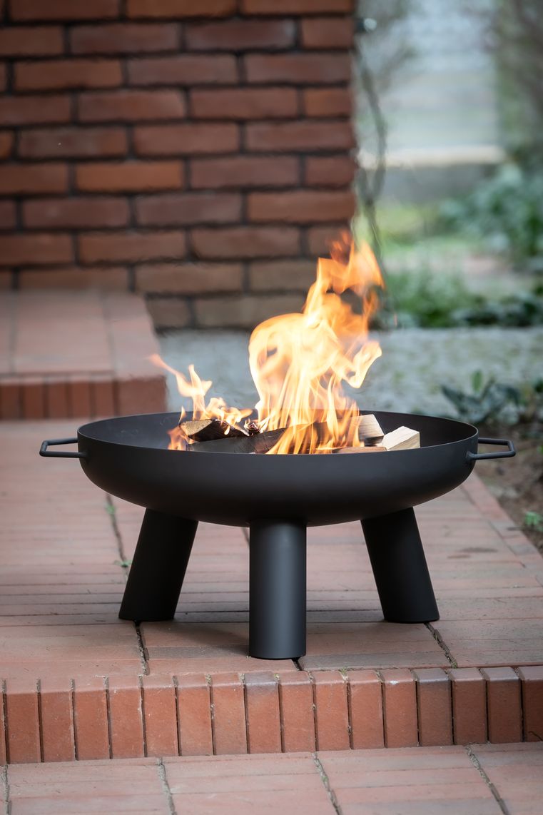 Feuerschale SIGGI Schwarz