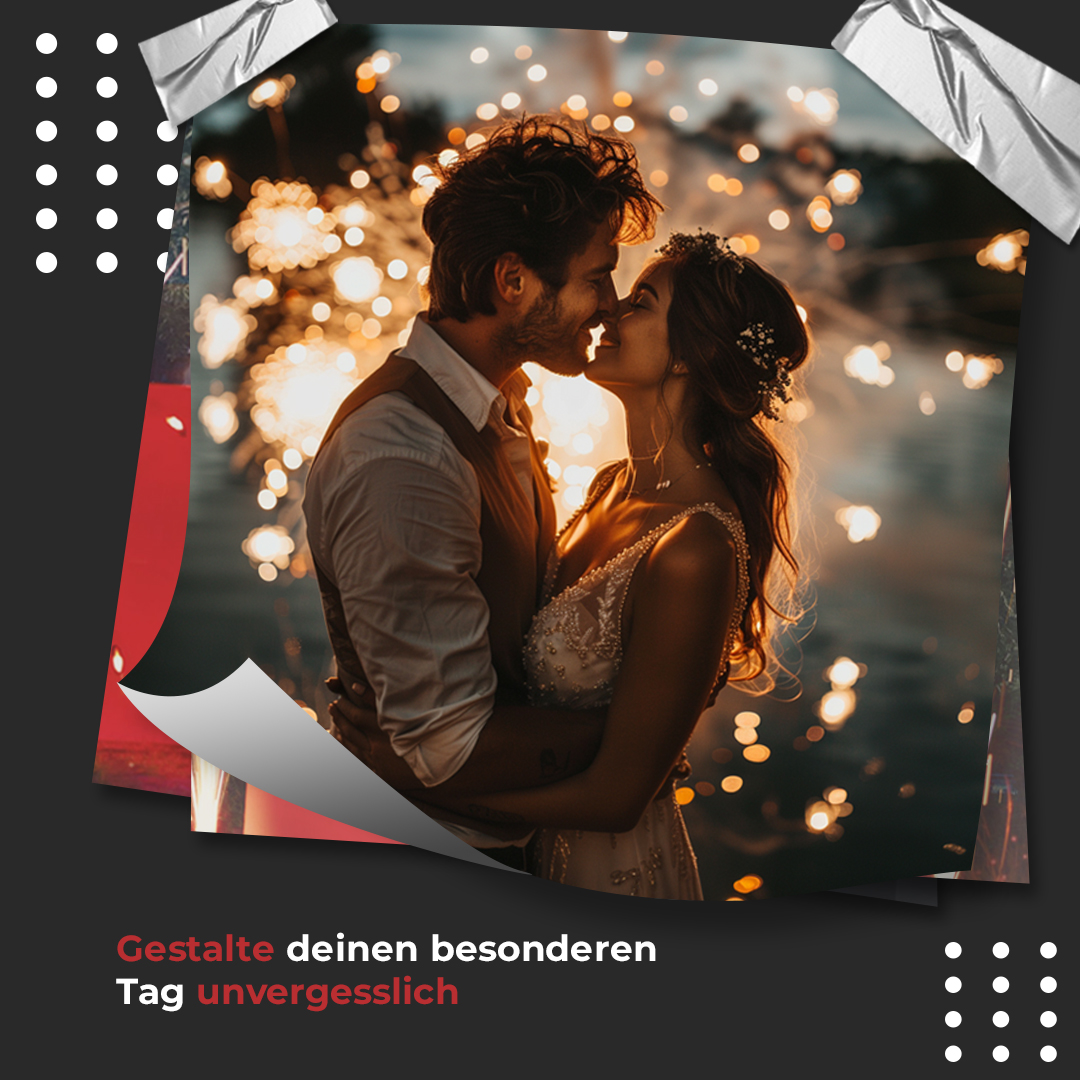 Feuerwerk für die Liebe