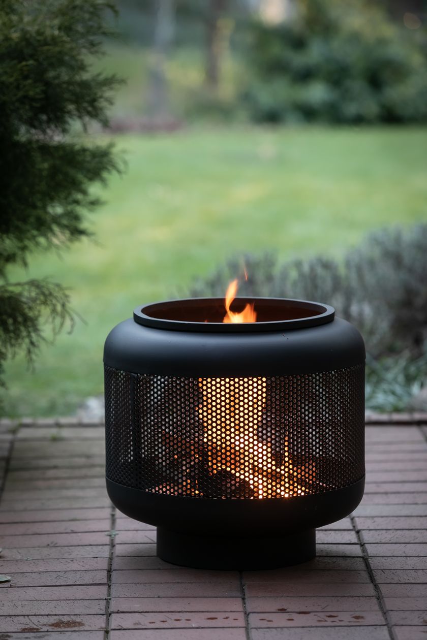 Feuerkorb ANITA Schwarz