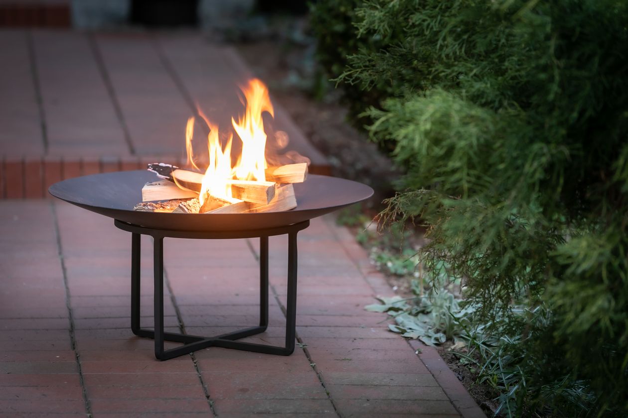 Feuerschale FRANCO Schwarz