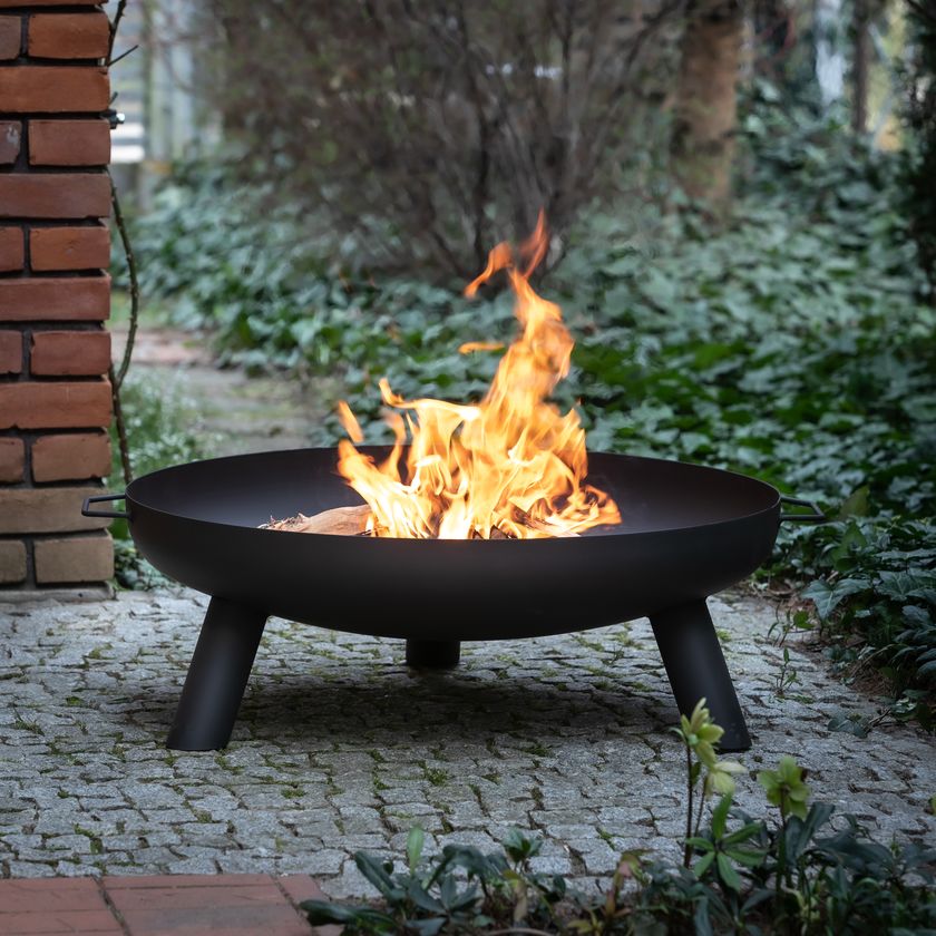 Feuerschale SIGGI Schwarz