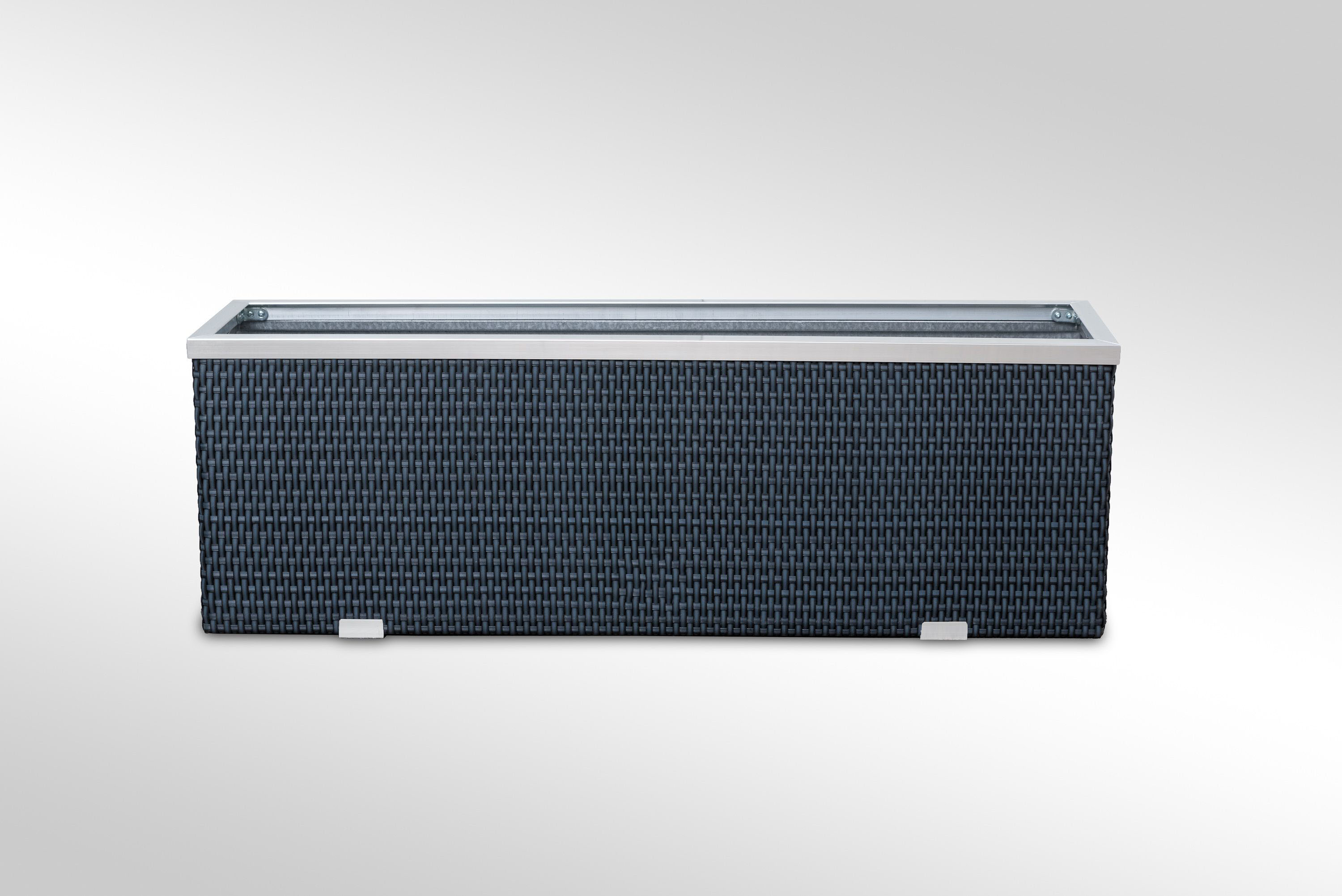 Rattan Pflanzkübel 98 x 25 x 34 cm