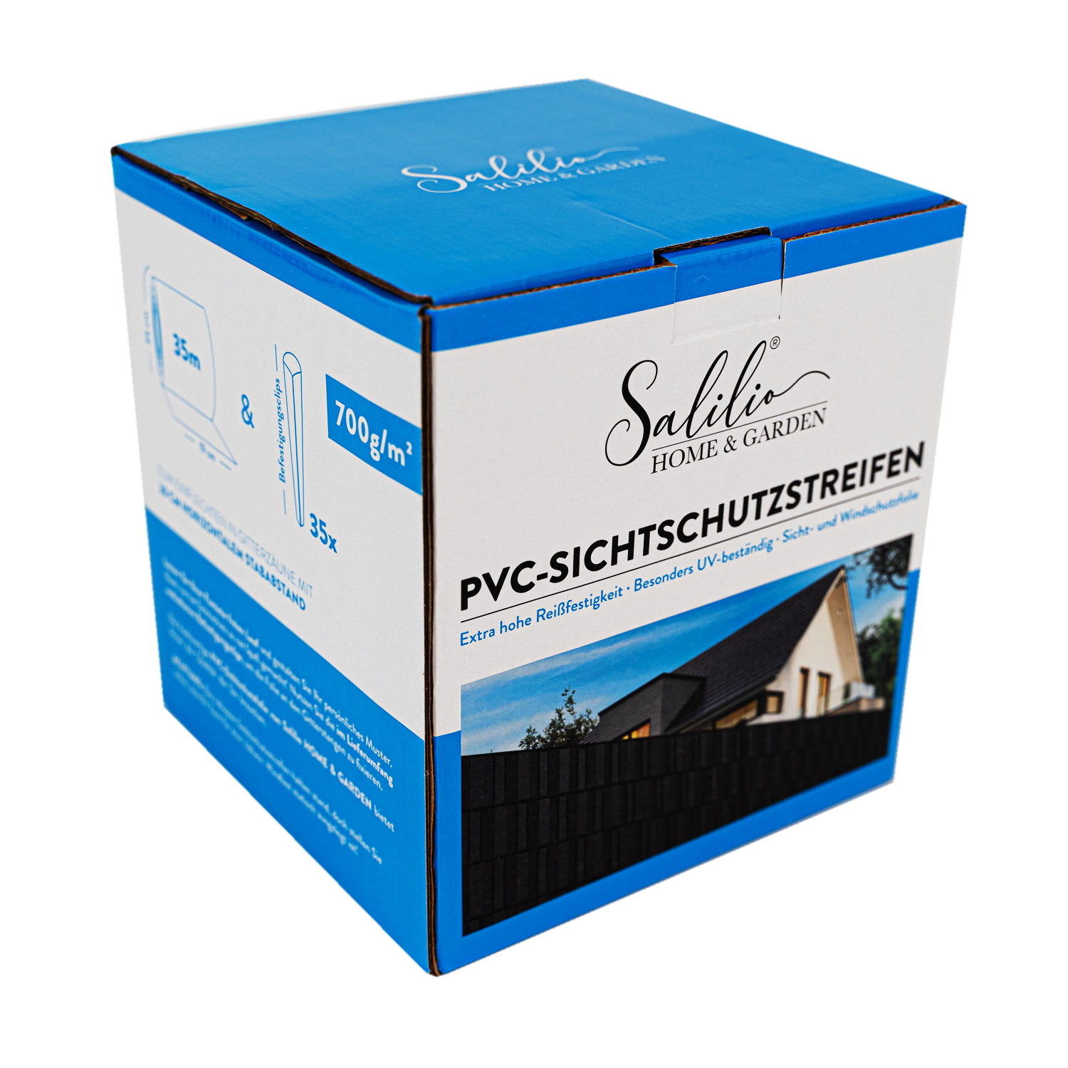 Sichtschutzstreifen PVC Anthrazit (3,5m)